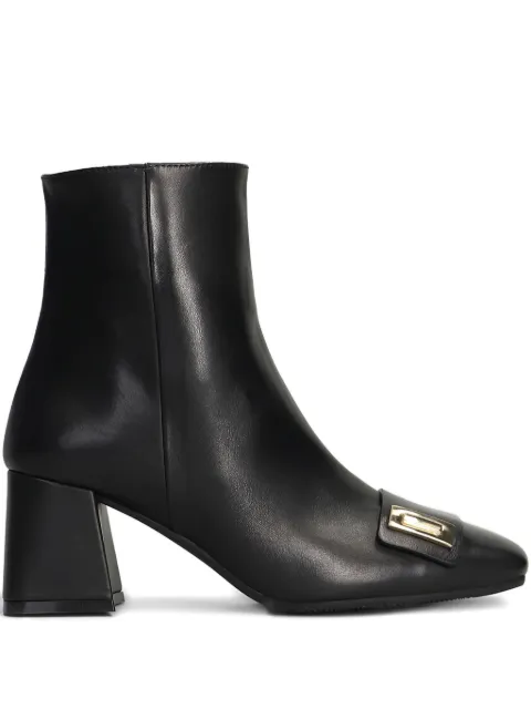 Evaluna botas con puntera cuadrada y tacón de 65mm