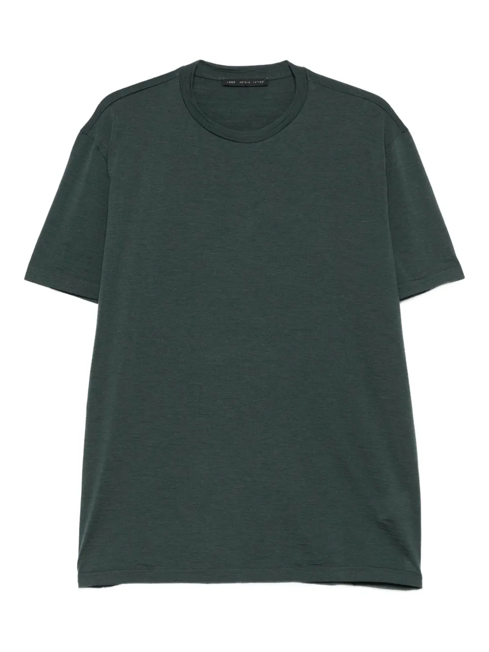 Low Brand crew-neck short-sleeved T-shirt | Green | Image 1