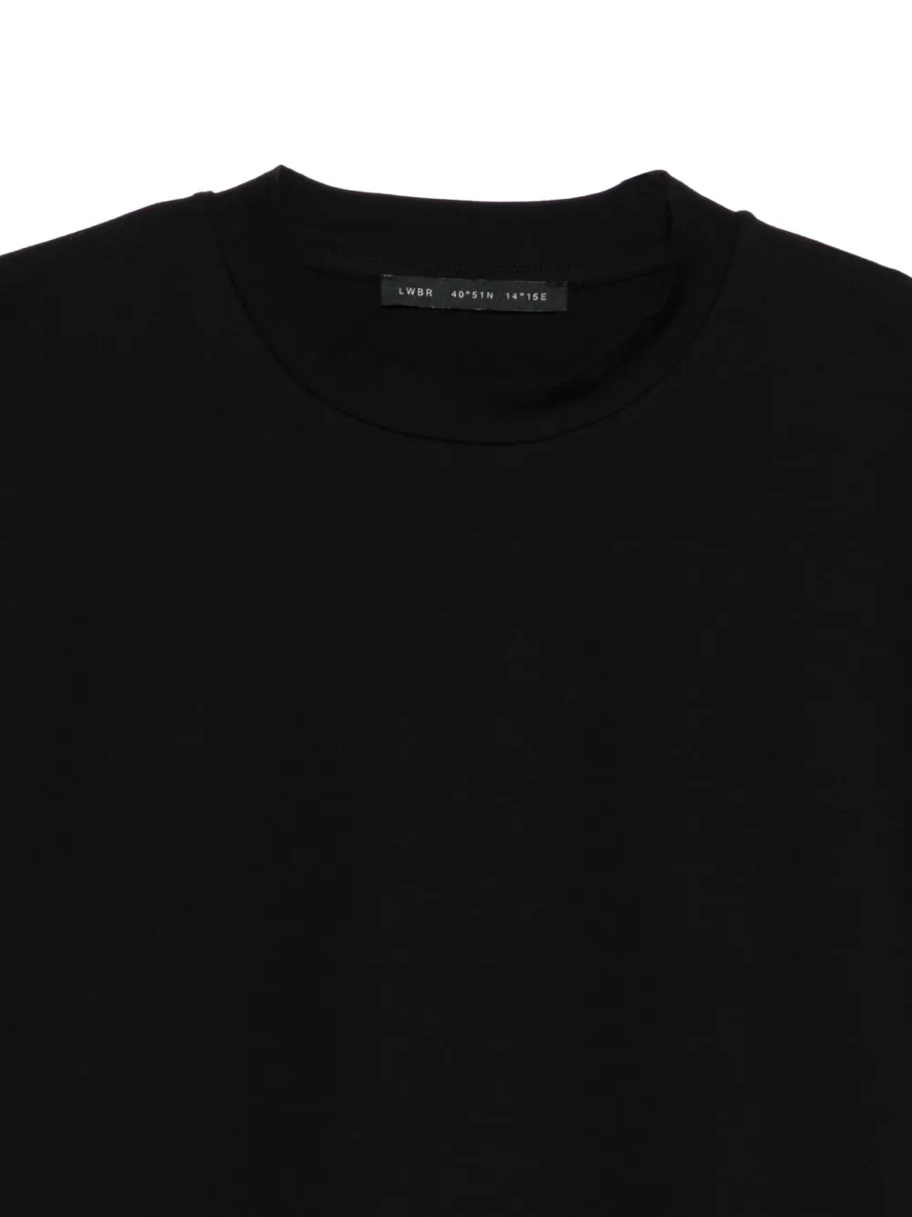 Low Brand T-shirt met korte mouwen Zwart