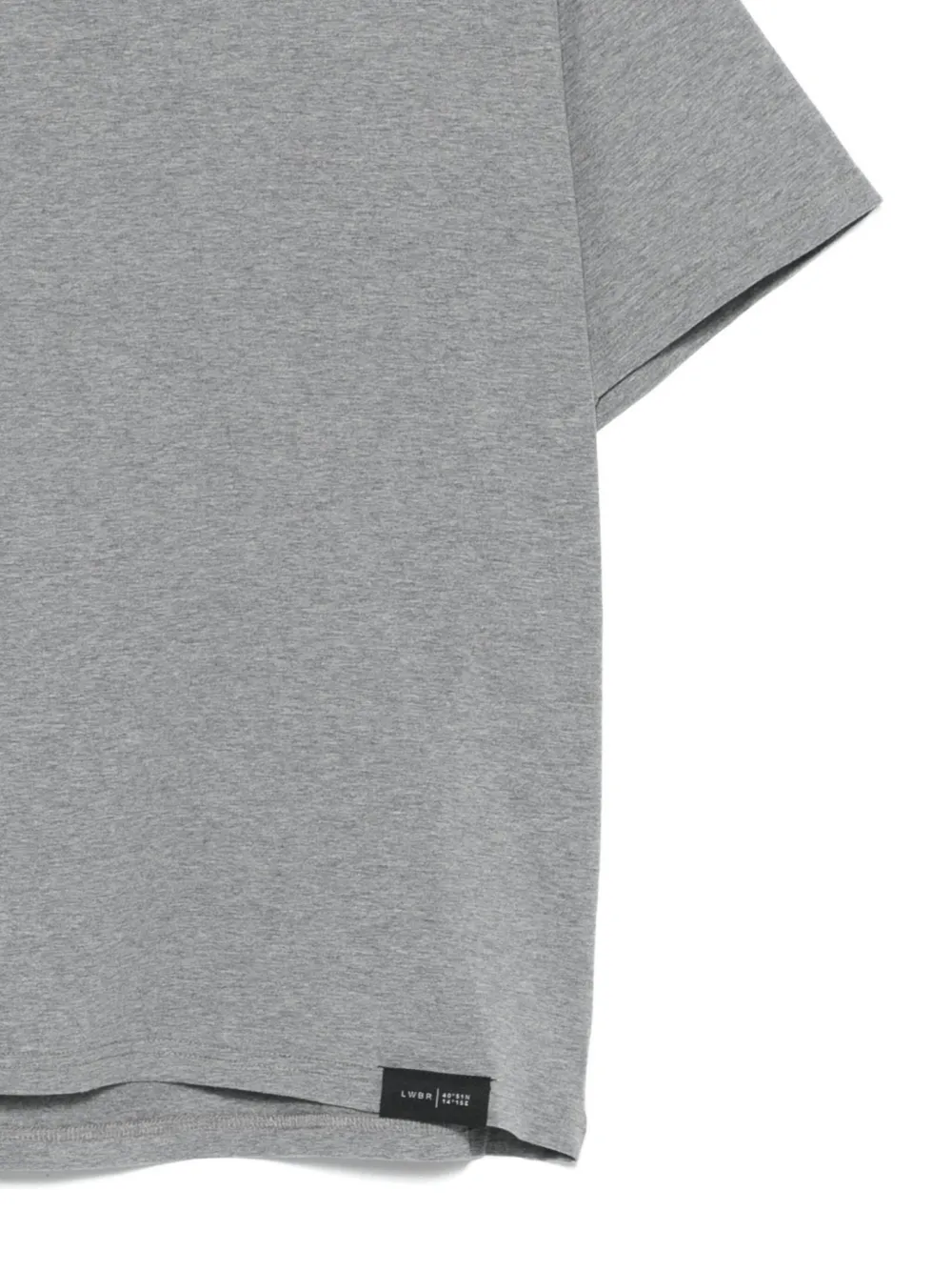 Low Brand T-shirt met ronde hals Grijs