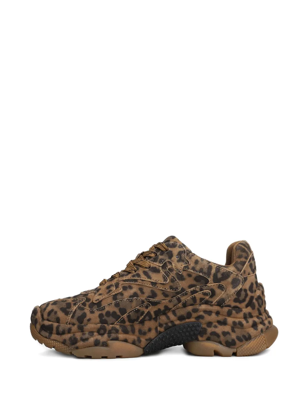 Ash Sneakers met dierenprint Bruin