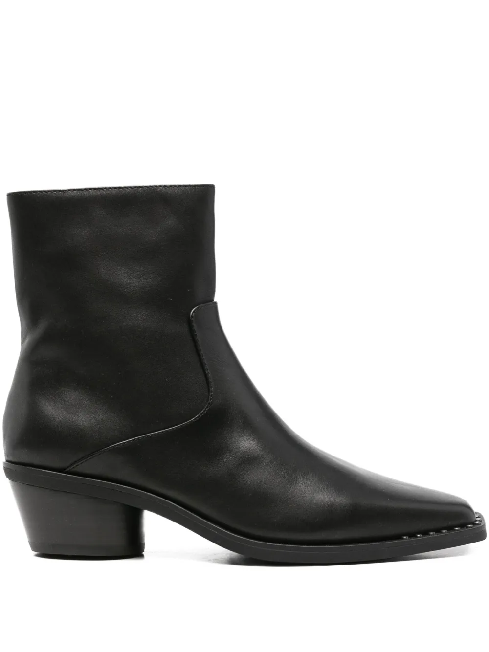Ash Hasley leather ankle boots | Black | Image 1