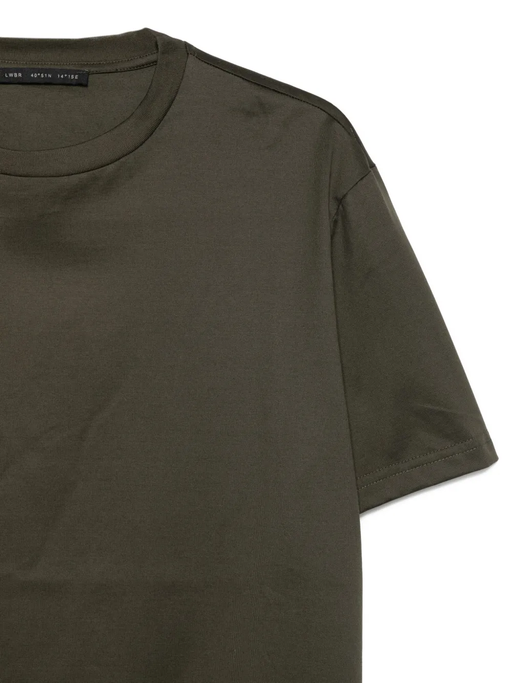 Low Brand T-shirt met korte mouwen Groen