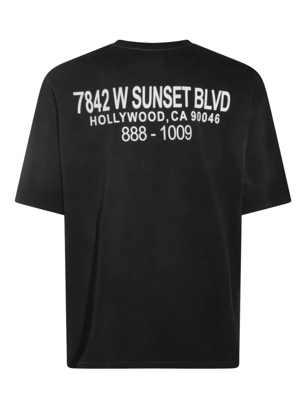 AMIRI Wolf oversized T-shirt - Zwart