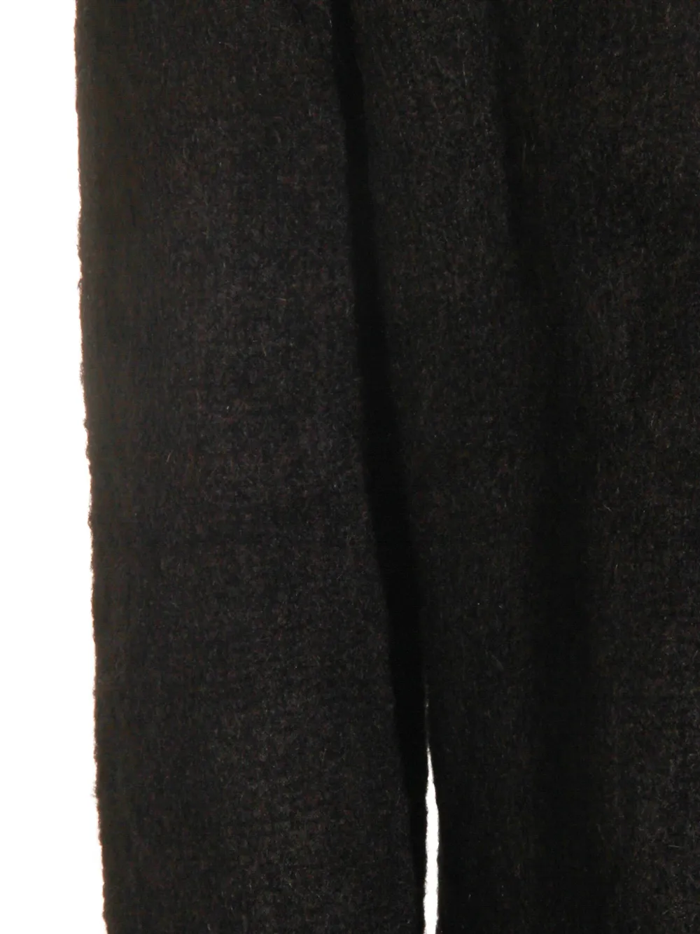 Thom Krom Trui met naaddetail Zwart