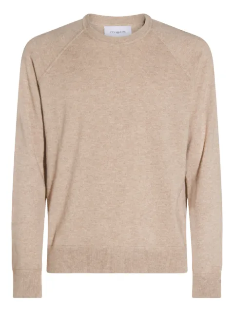 Malo cashmere raglan-sleeve sweater