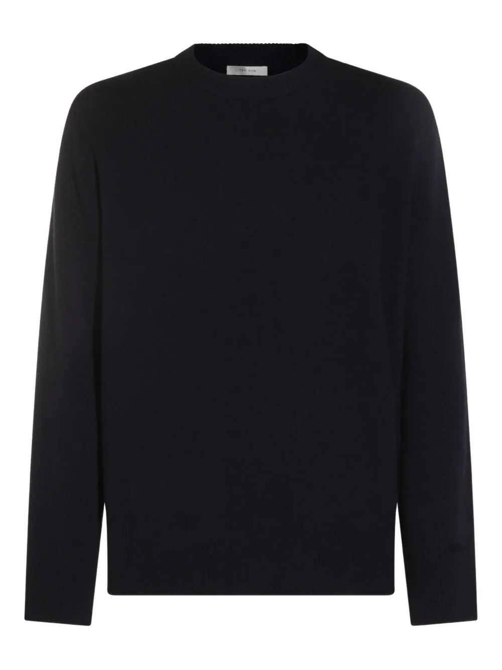 The Row Sibem Ribbed Wool Sweater In Black
