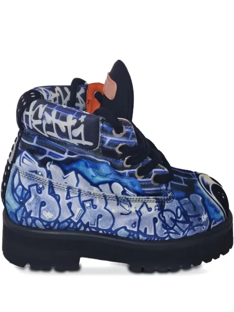 PDF graffiti ankle boots 