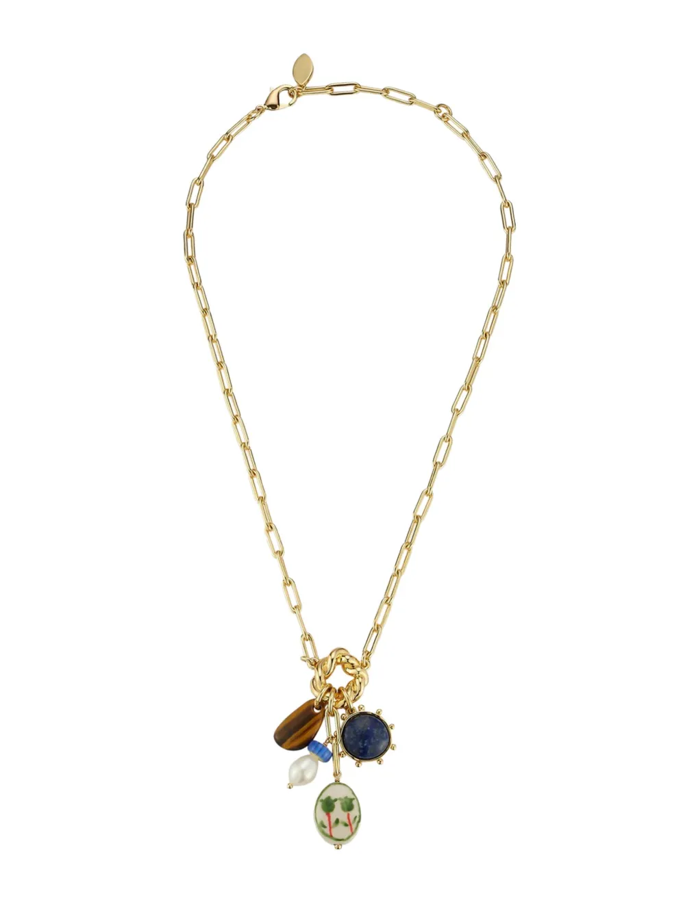 Mignonne Gavigan freshwater pearl-embellished necklace - Goud