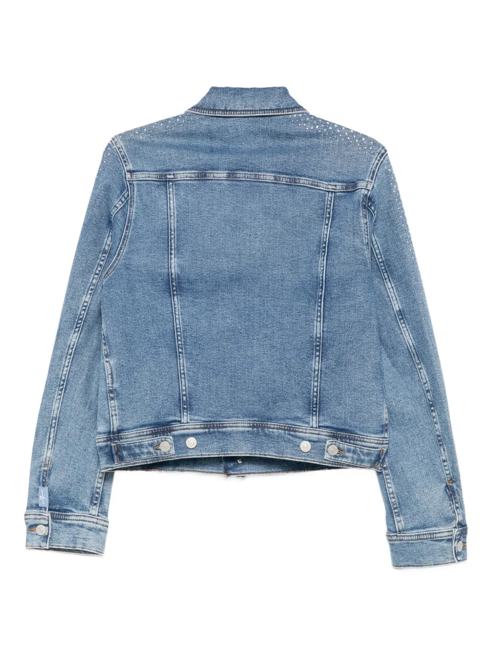 7 For All Mankind Denim Jacket In Blue