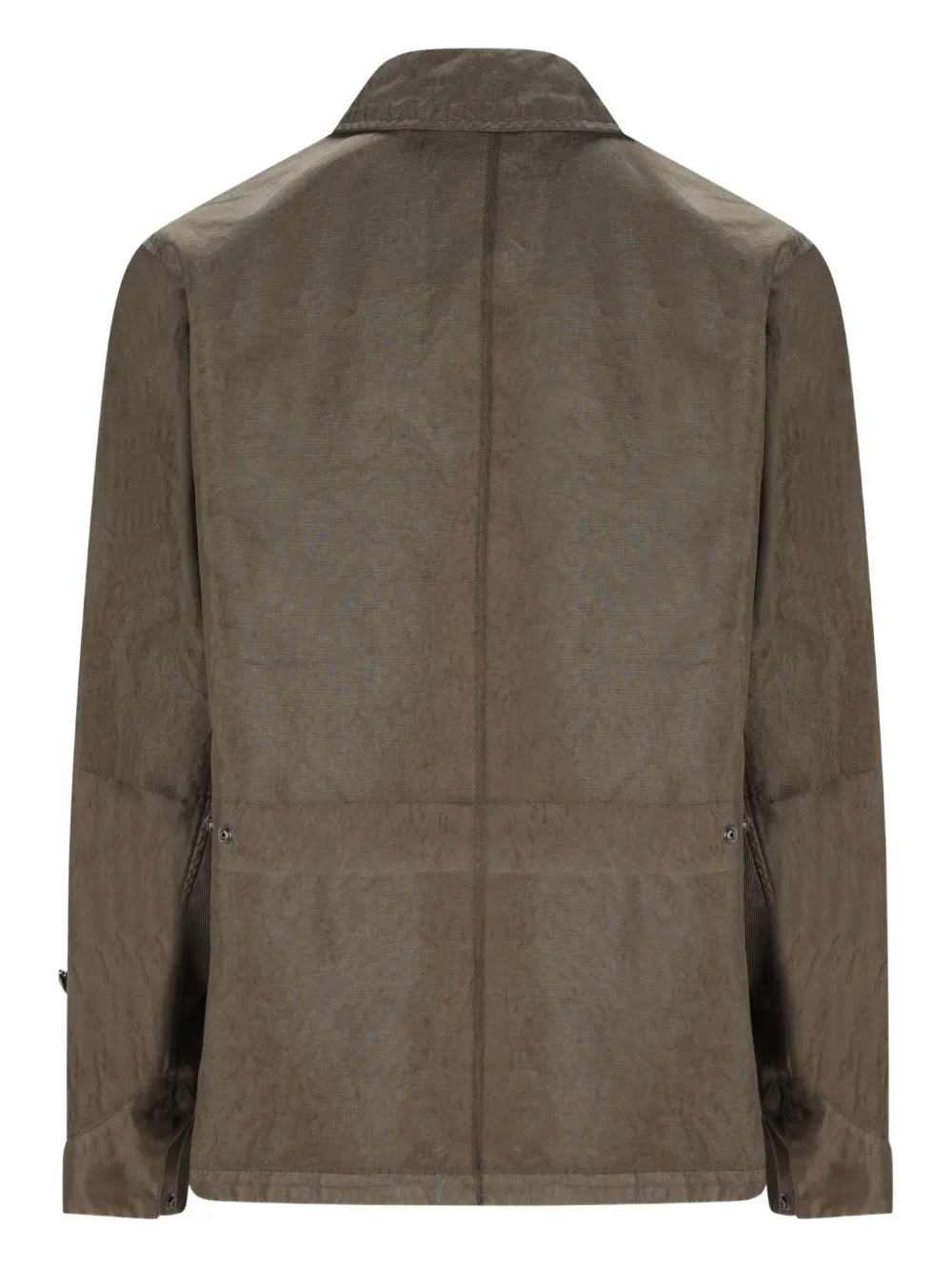 Massimo Osti Studio Button-fastening Jacket In Brown