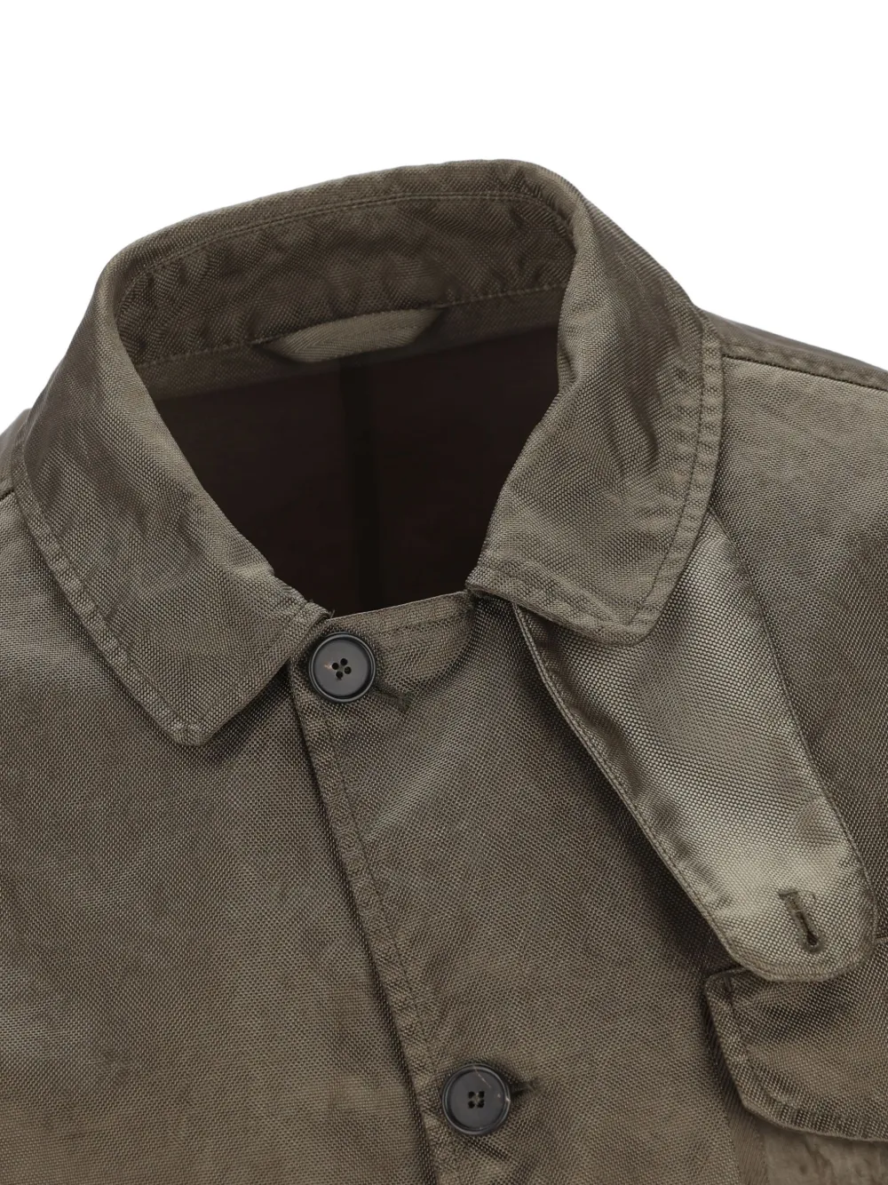 Massimo Osti Studio Button-fastening Jacket In Brown