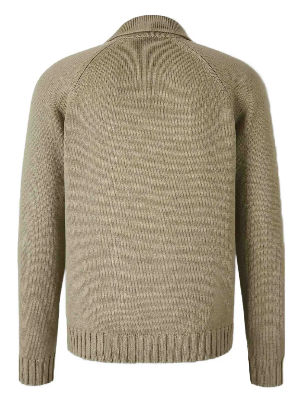 Zanone wool polo sweater - Bruin