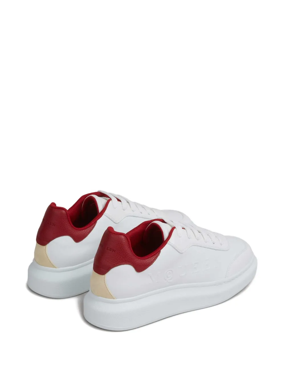 Alexander McQueen Sneakers met reliëf Wit
