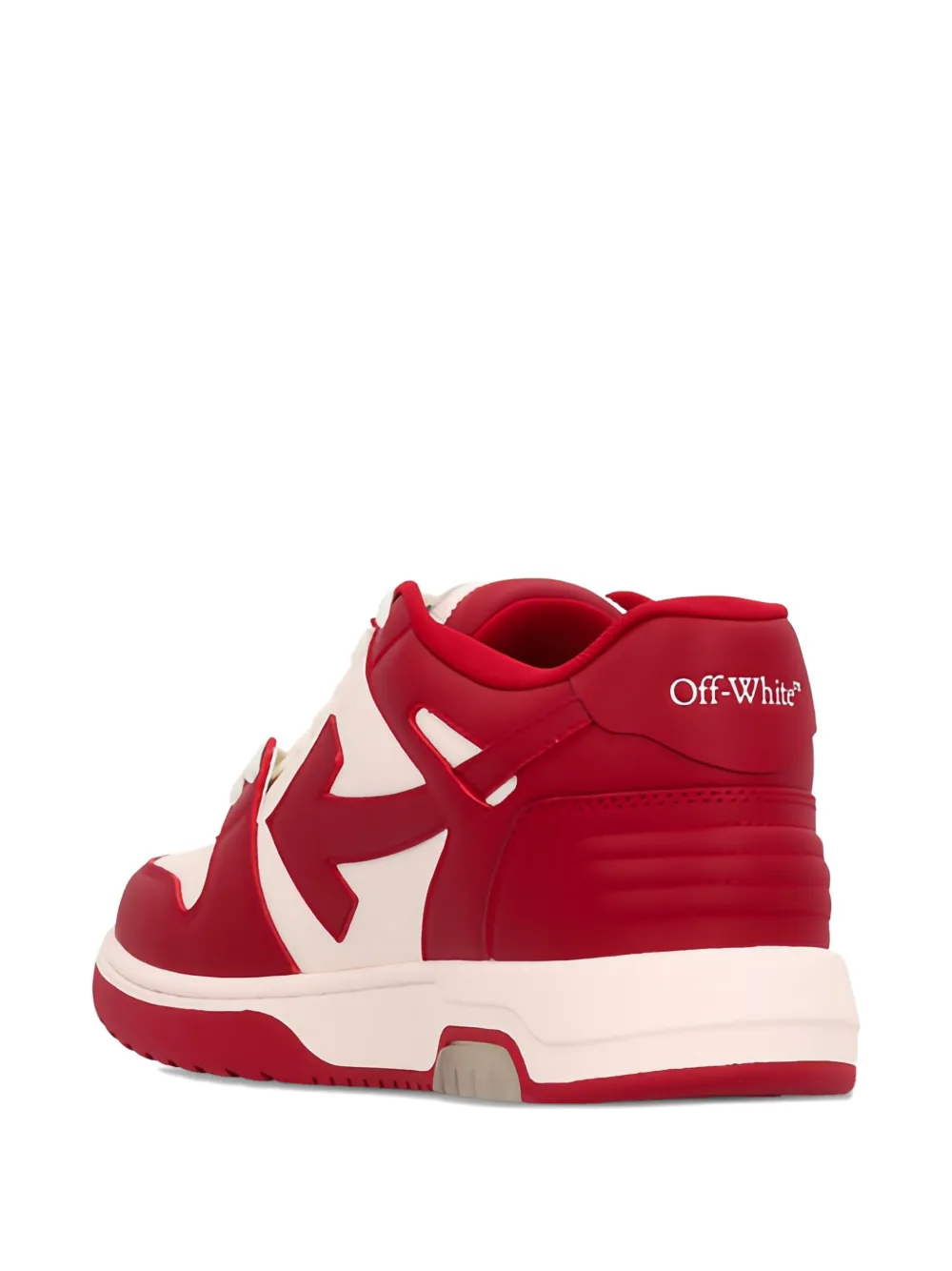 Off-white Out Of Office Sneakers In Red