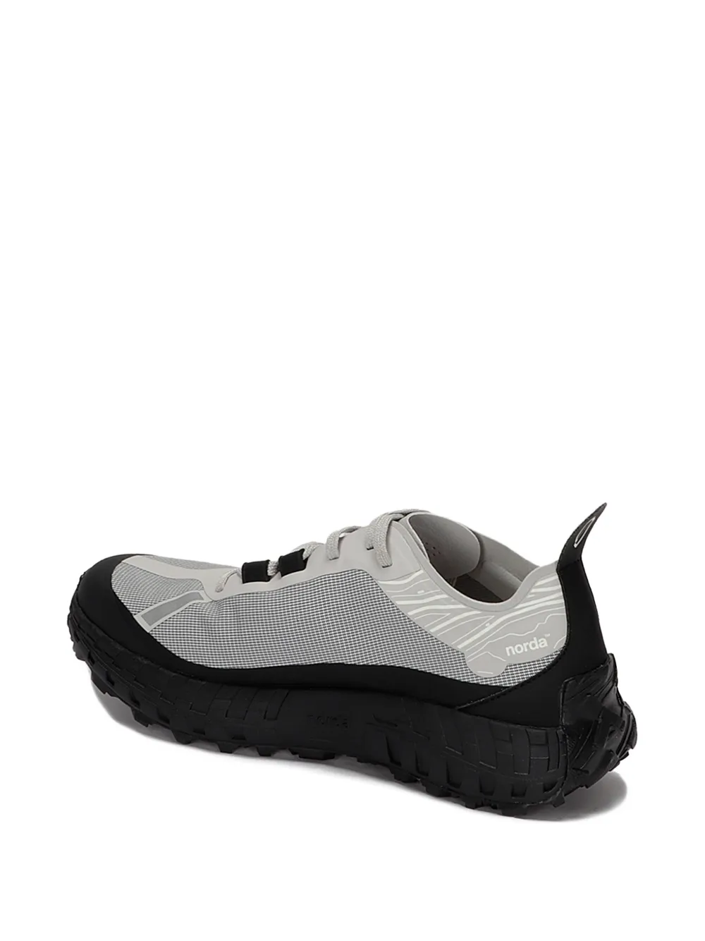 Norda 001 Lug-sole Sneakers In Gray