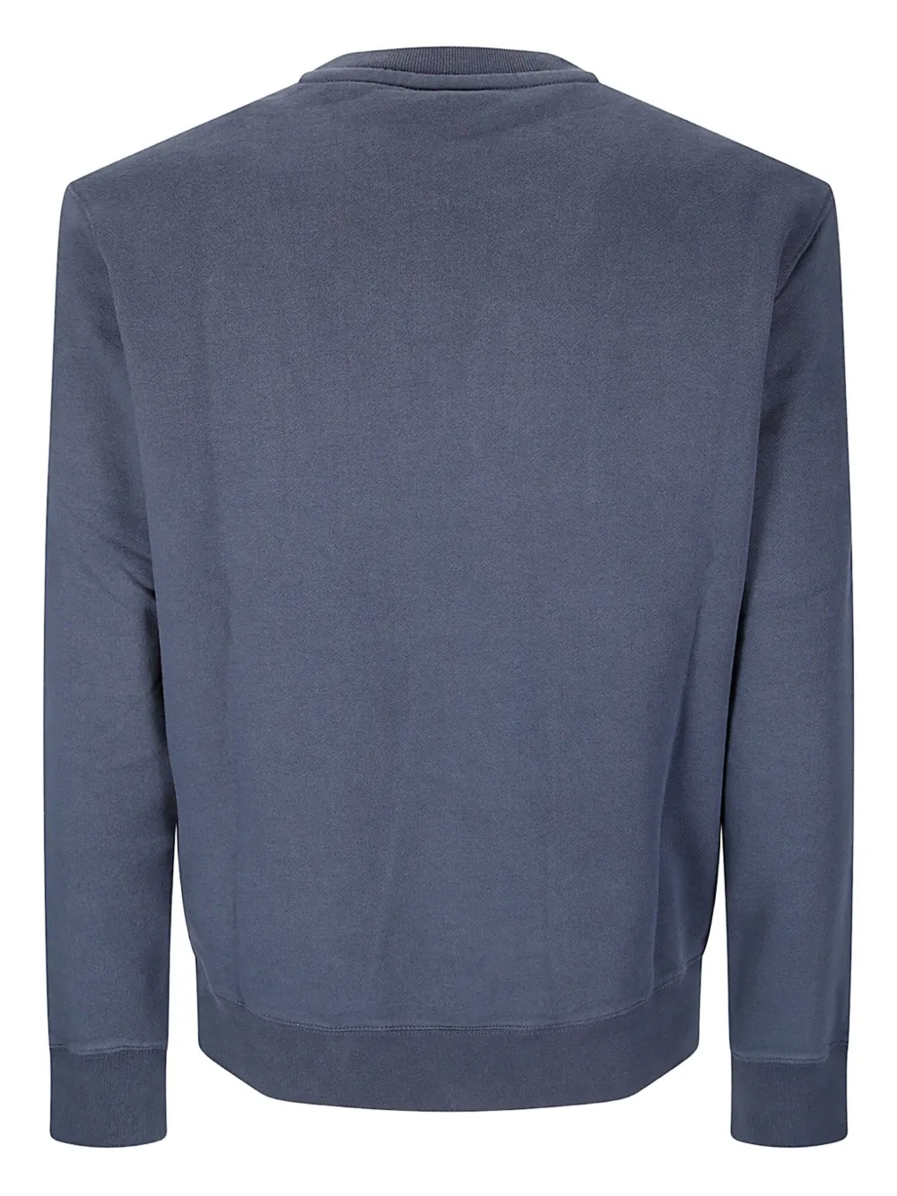 Maison Kitsuné Fox Head-motif cotton sweatshirt - Blauw