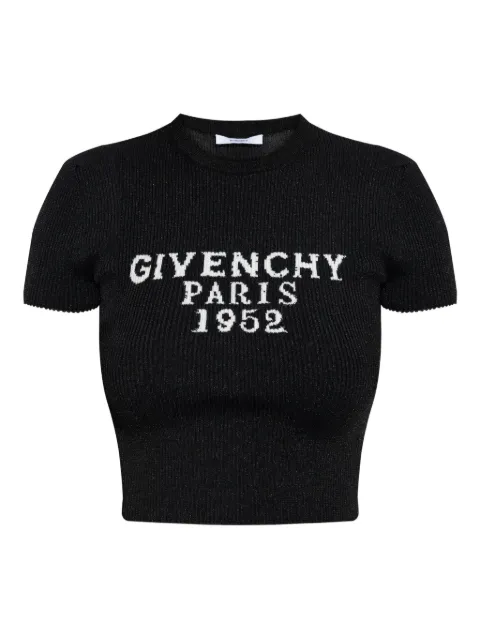 Givenchy ribbed cropped T-shirt