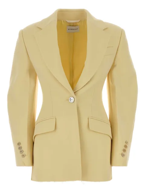 Givenchy balloon-sleeve notched blazer