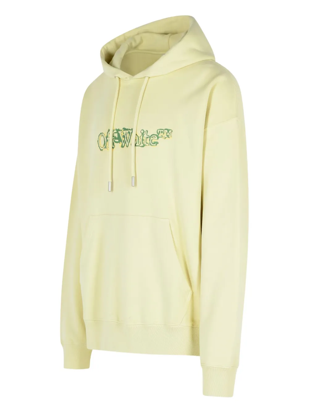 Off-White Cloudy Arrow sweater Geel