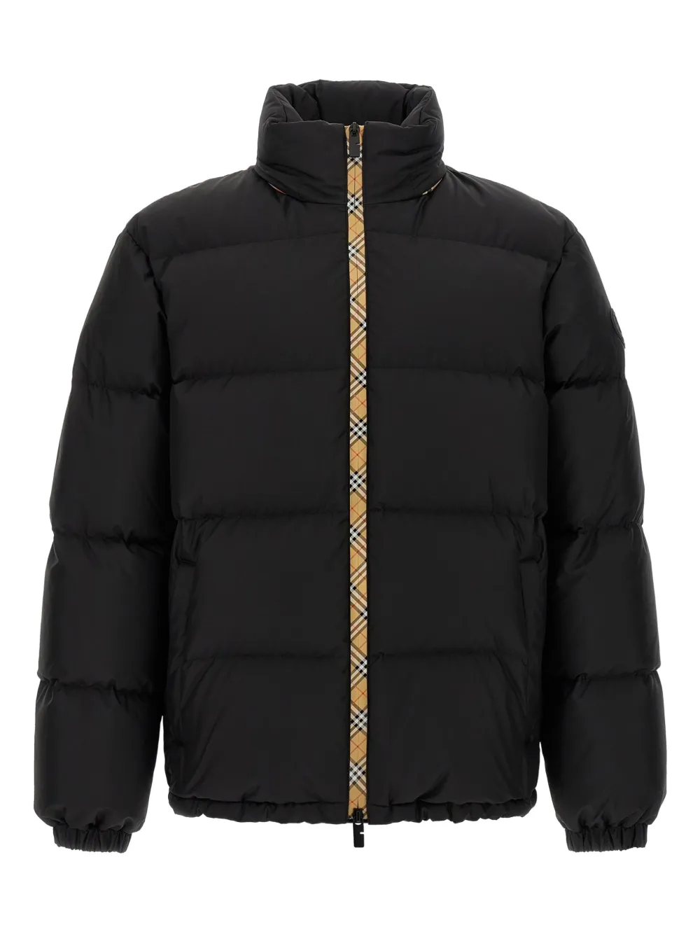 Burberry Checker-tape Snowdon padded jacket | Black | Image 1