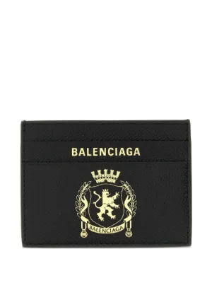 Balenciaga パスポートグラフィック カードケース | ブラック
