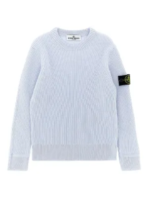 Stone Island Junior コンパスバッジ セーター | ニュートラル