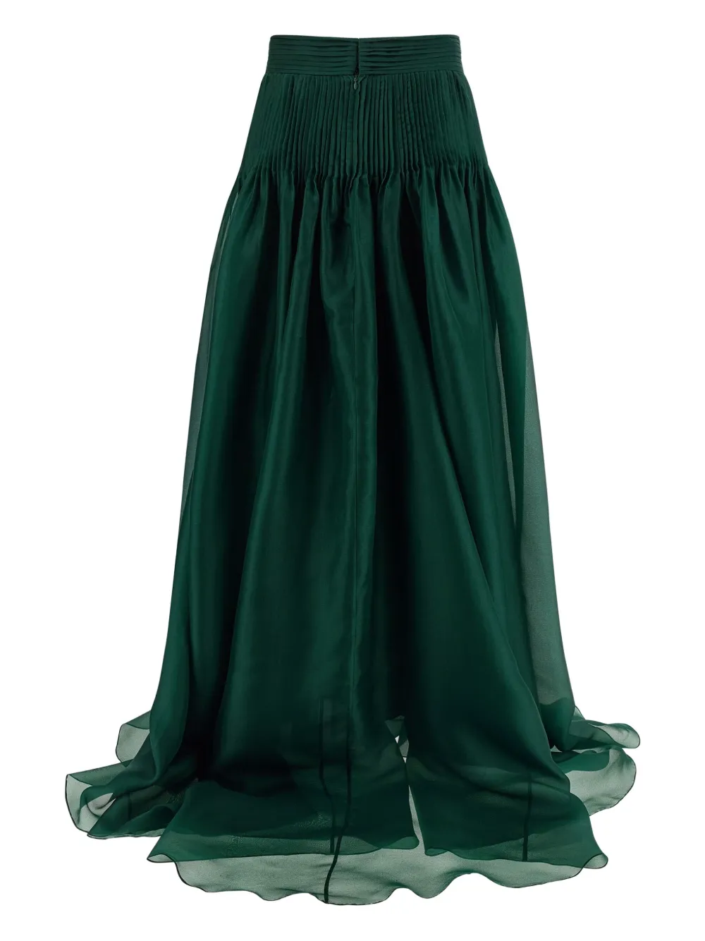 Carolina Herrera pintucked organza skirt | Full Skirts | Image 2