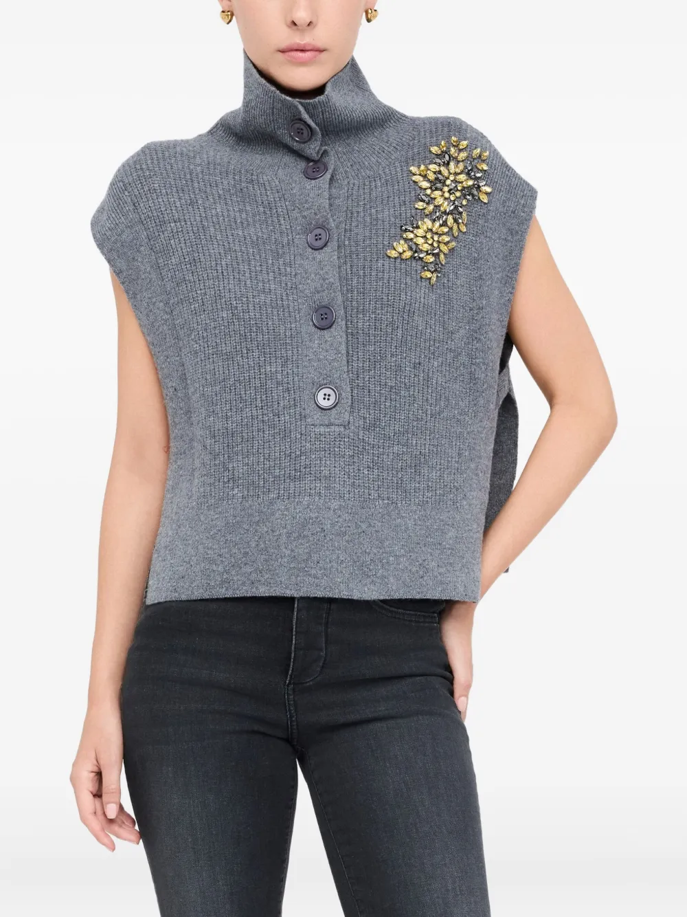 Liu •jo Liu Jo Sweaters In Gray