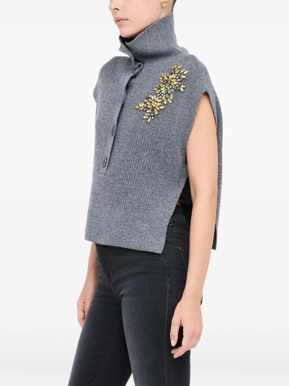 Liu •jo Liu Jo Sweaters In Gray