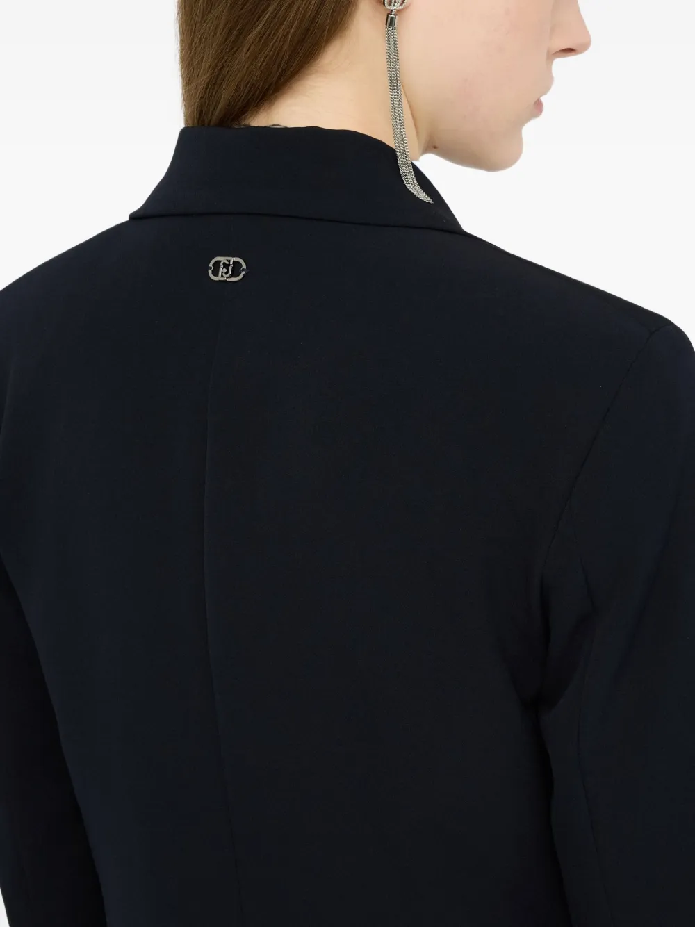 Liu •jo Embellished Blazer In Blue