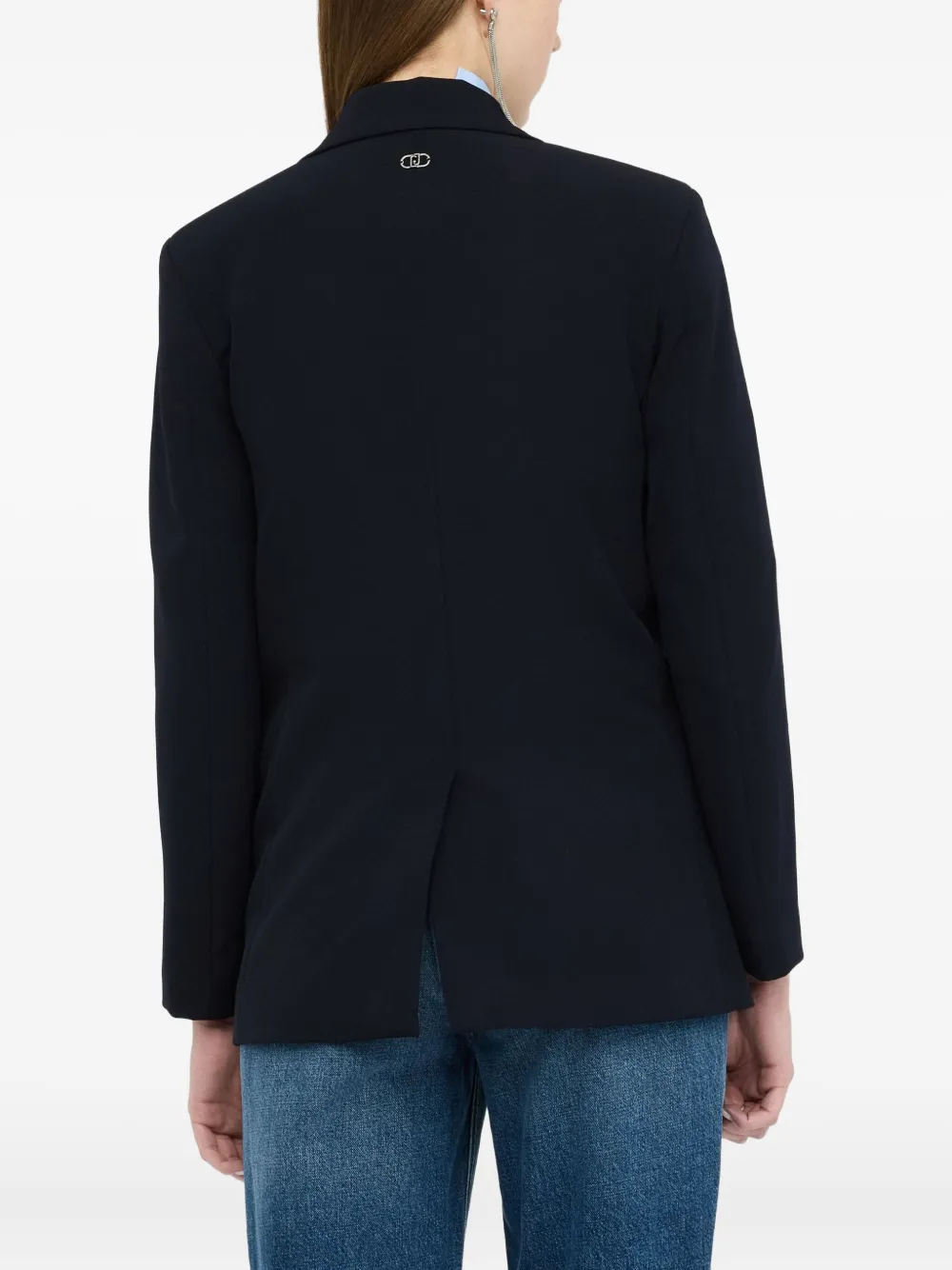 Liu •jo Embellished Blazer In Blue