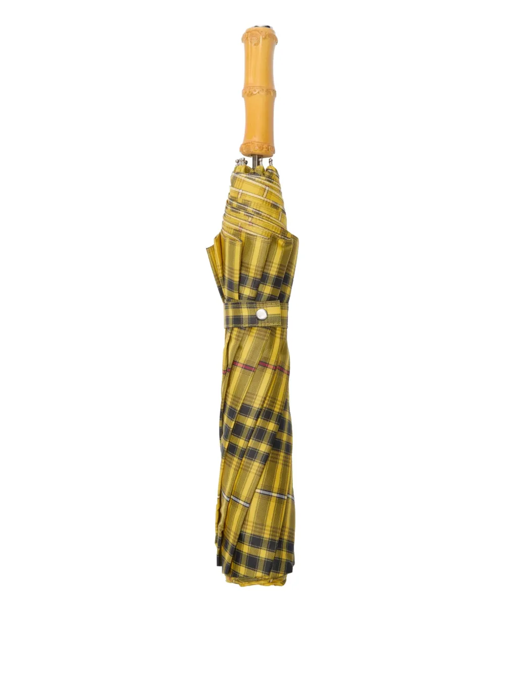 Burberry checked umbrella - Geel