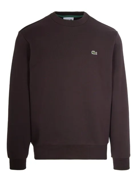 Lacoste Agasalho decote careca com logo bordado
