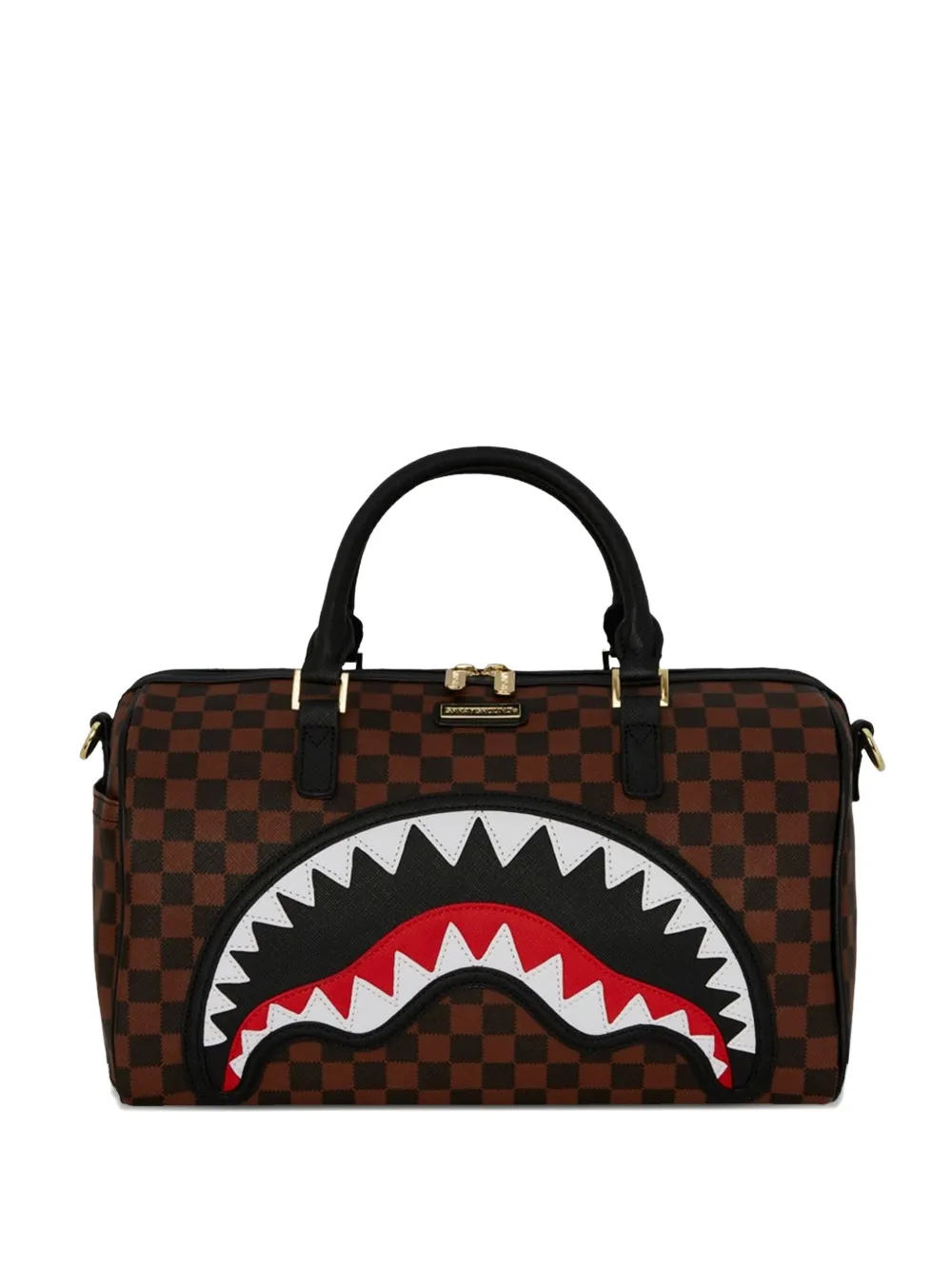 Sprayground شنطة رحلات 'شاركس إن باريس 2.0' | بني | Image 1