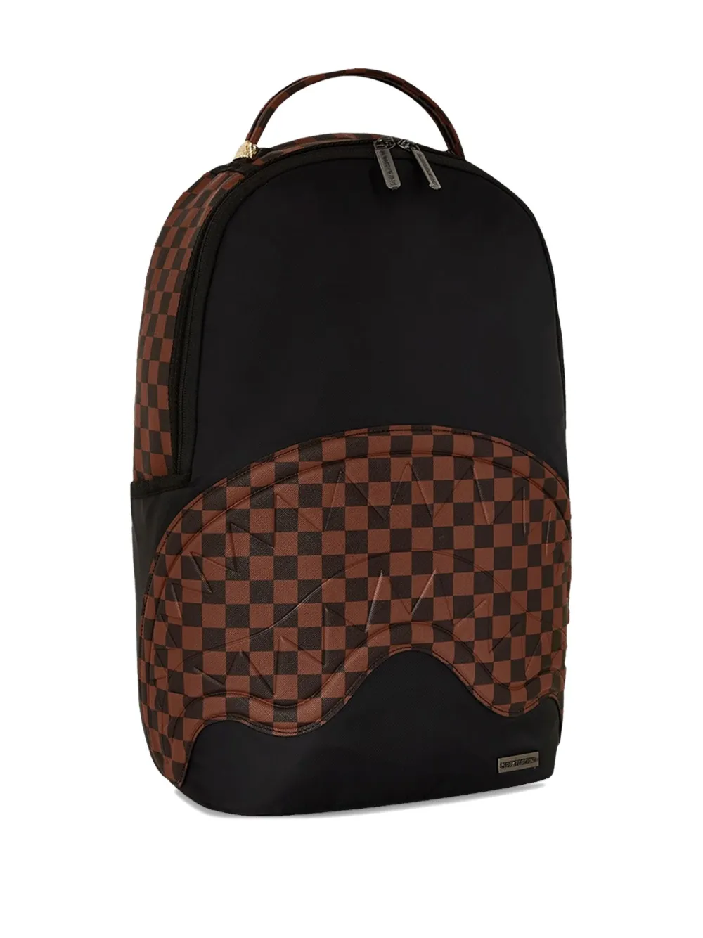Sprayground Shark-motif Backpack In Black