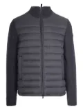 Colmar quilted knitted-panel jacket - Grey