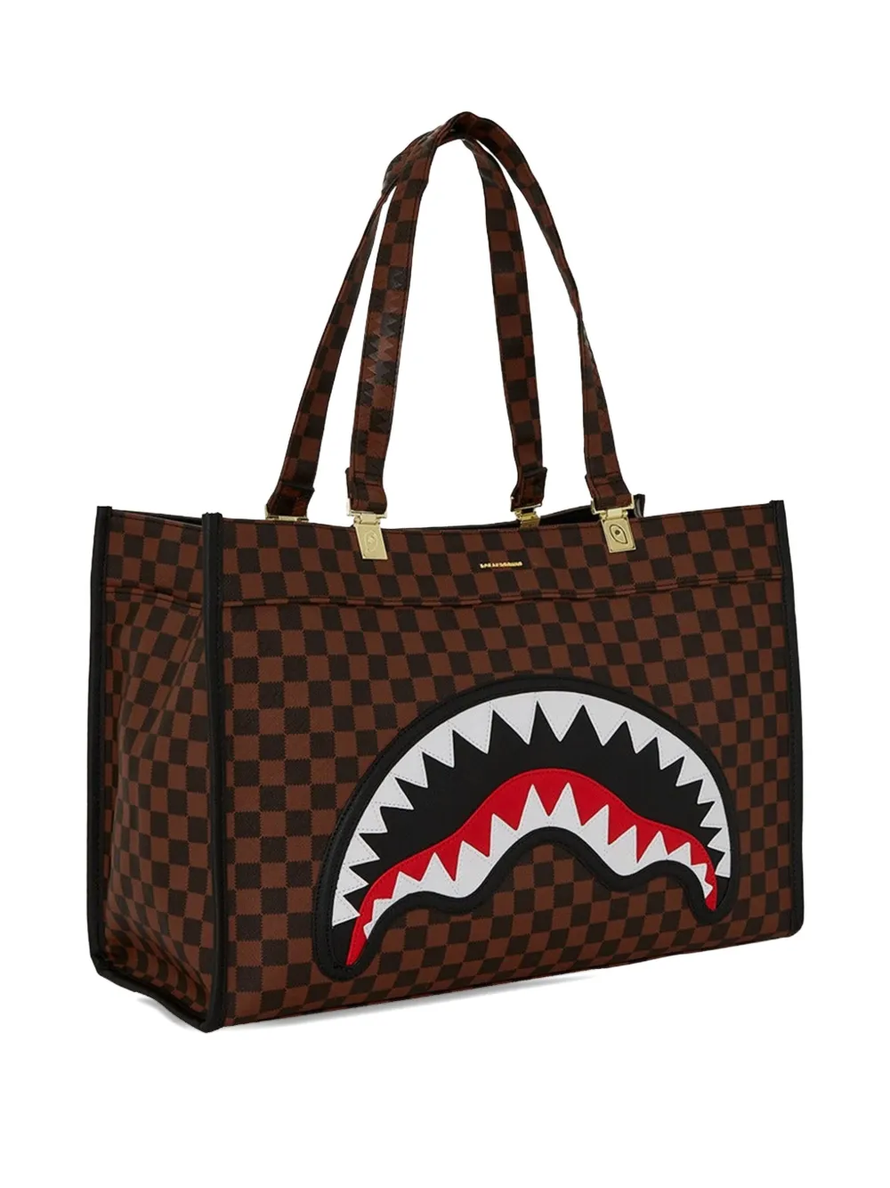 Sprayground Borsa Tote Sawtooth Sharks In Paris Tortuga In Brown