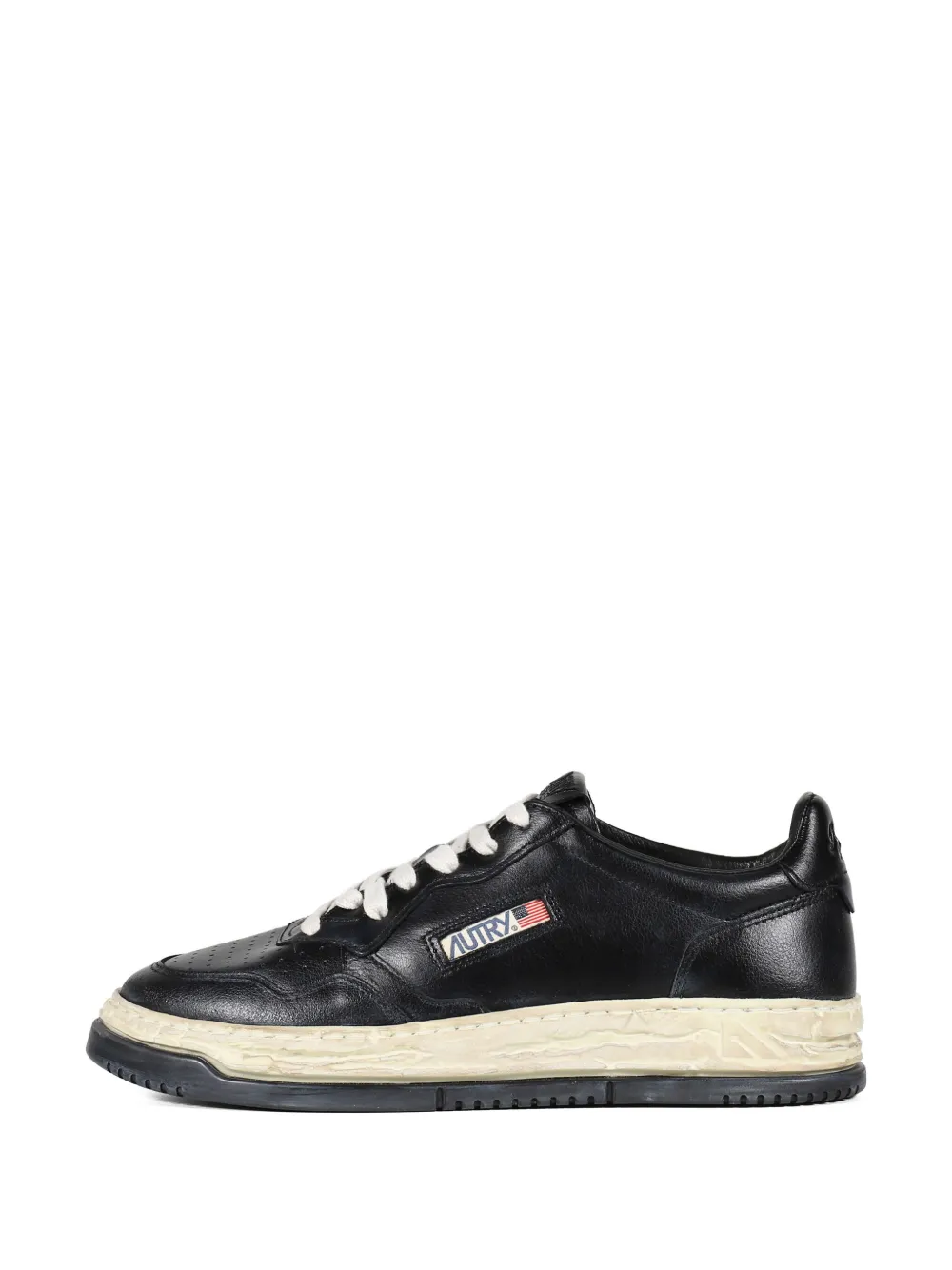 Maison MIHARA YASUHIRO leather sneakers Black