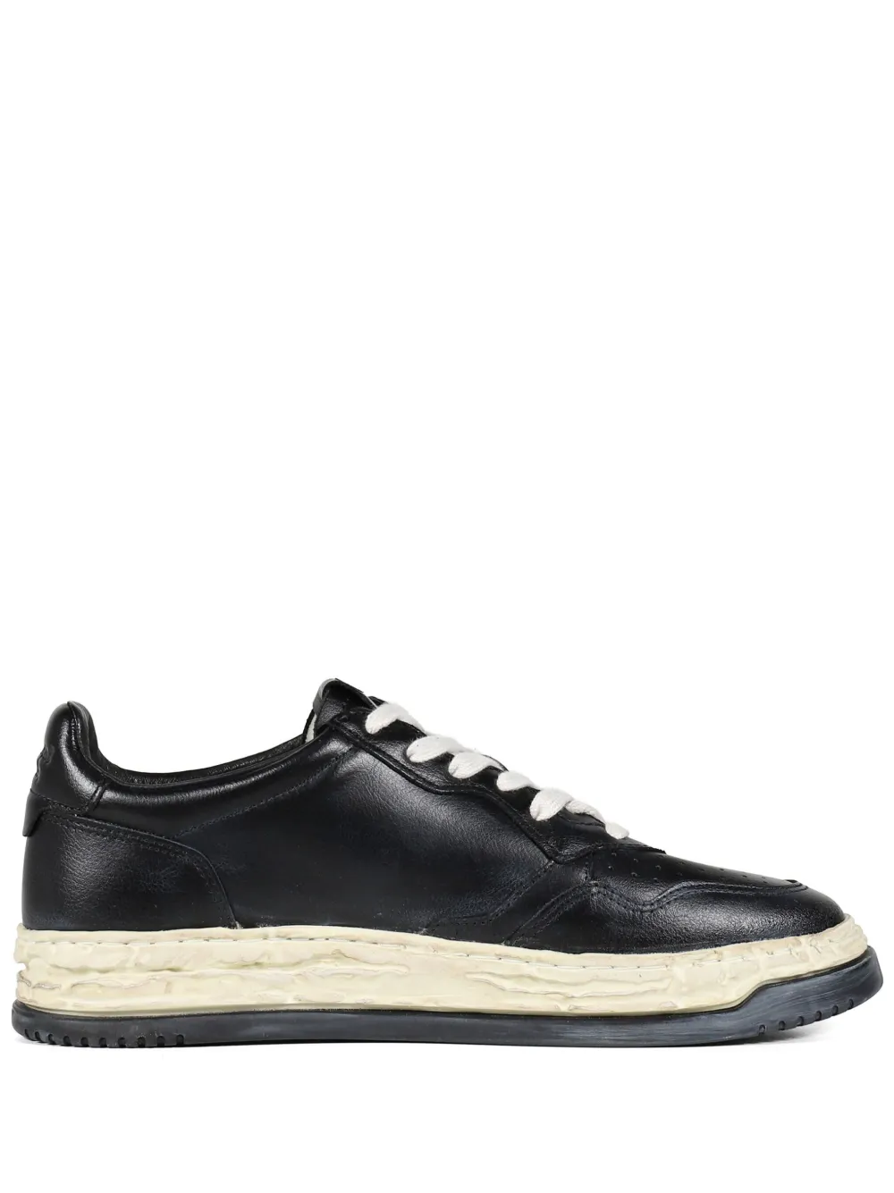 Maison MIHARA YASUHIRO leather sneakers Black