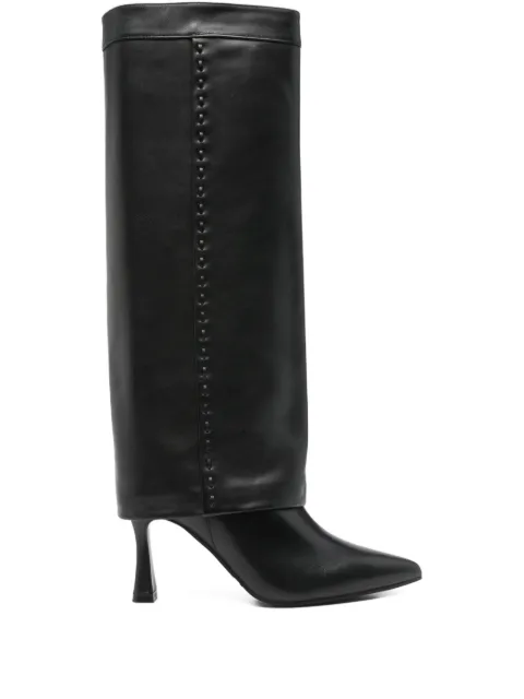 Evaluna leather knee-high boots