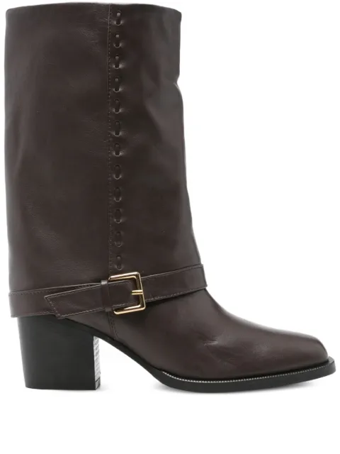 Evaluna botas con correa y hebilla