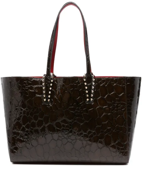 Christian Louboutin tote con efecto en relieve