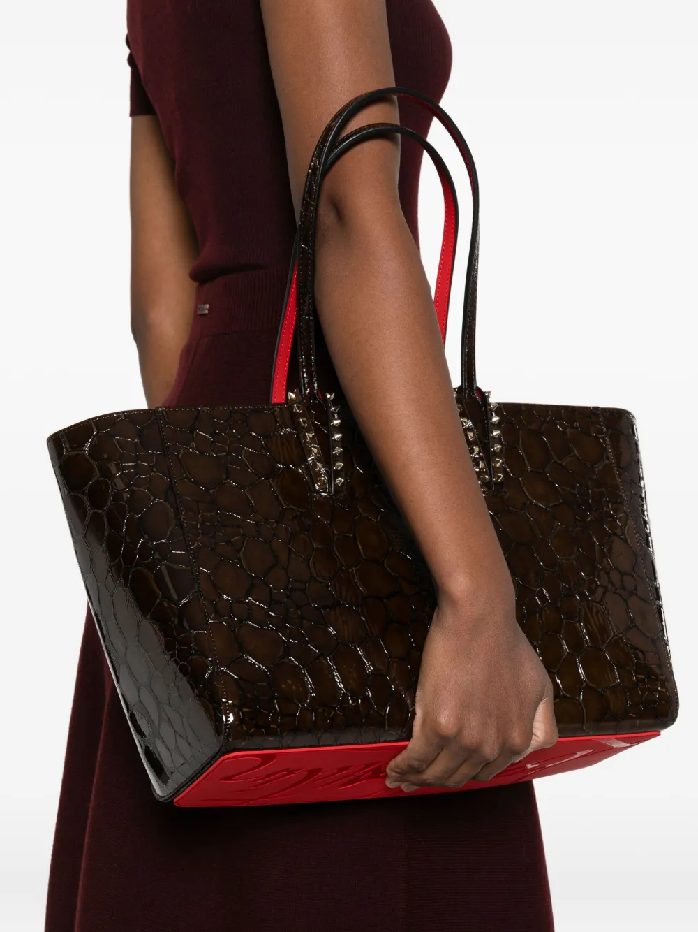 Christian Louboutin tote con efecto en relieve | Image 2