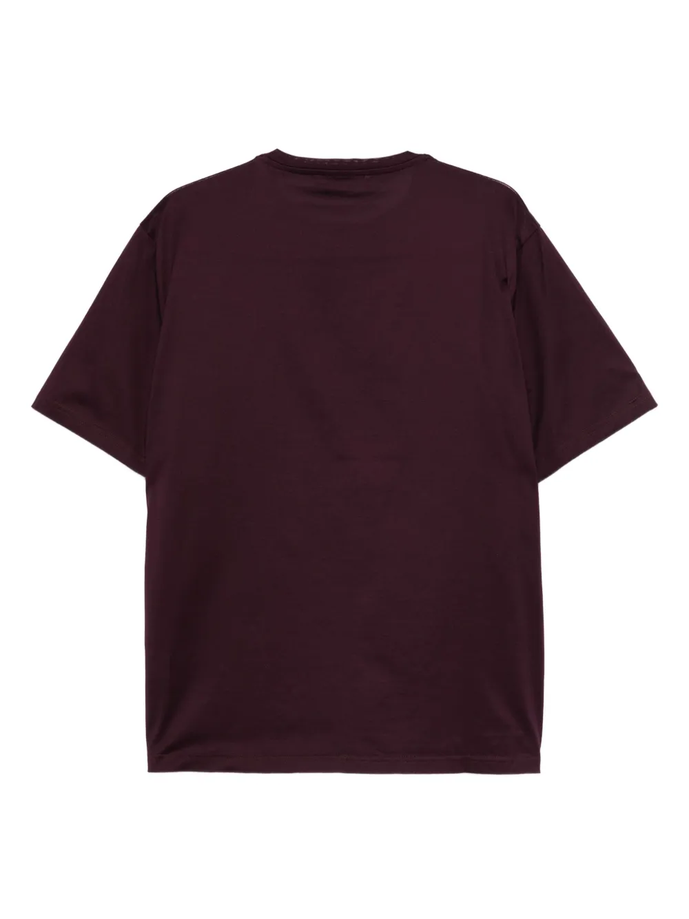 Low Brand T-shirt met ronde hals - Rood