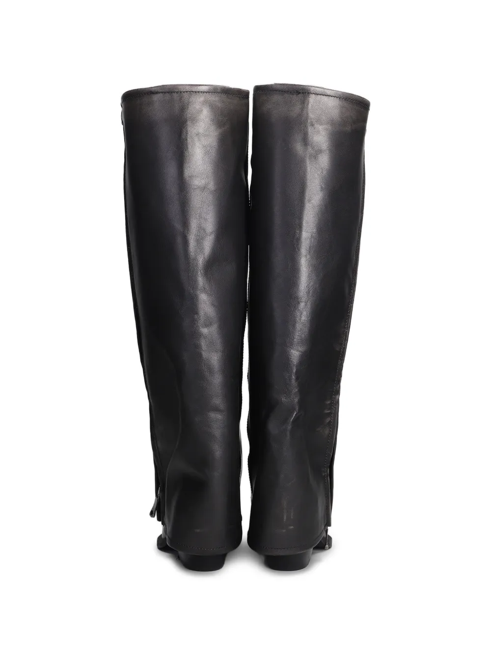 Metisse leather cowboy boots Zwart