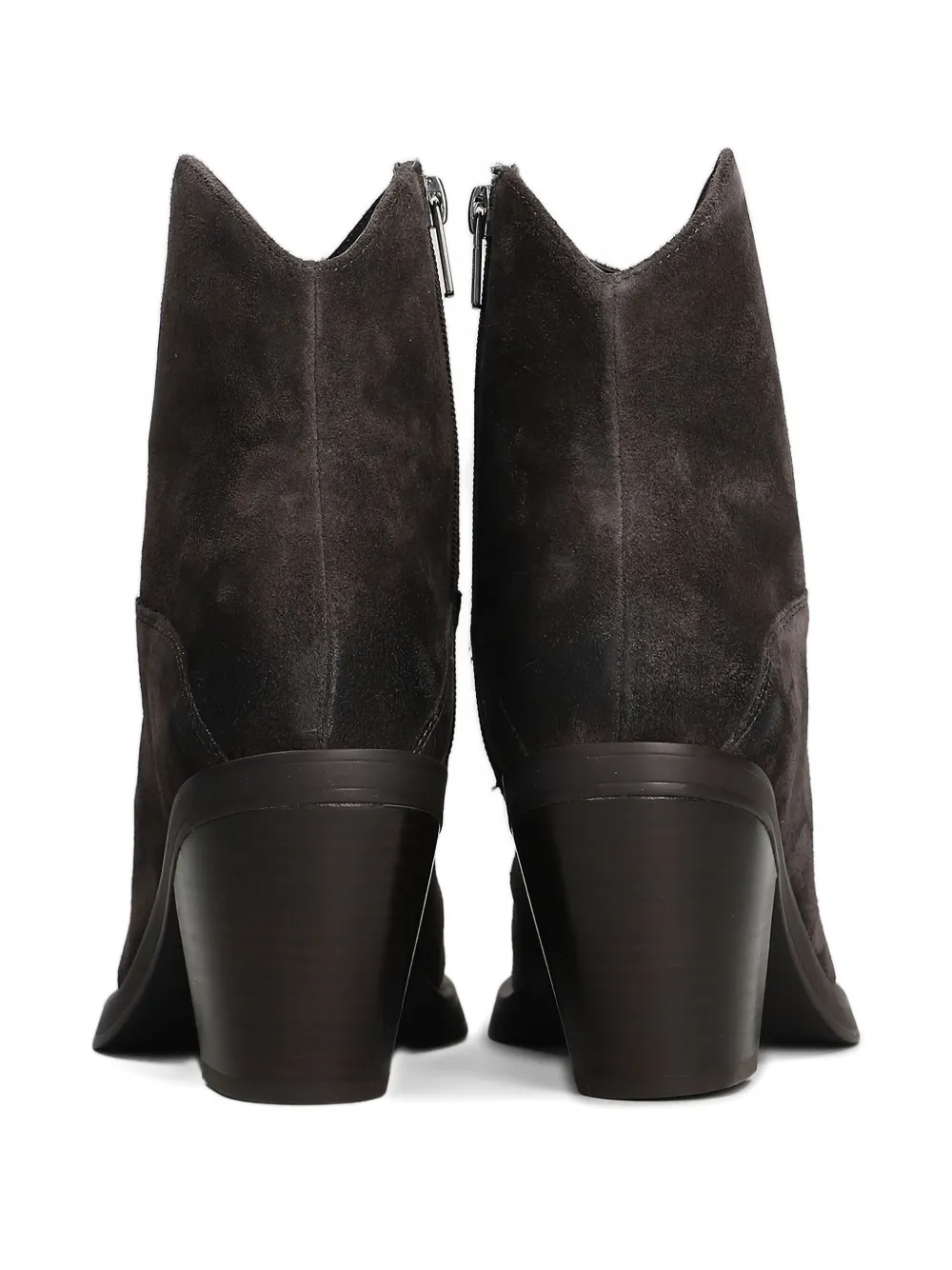 Ash Judy laarzen met Western-stijl en rits Bruin
