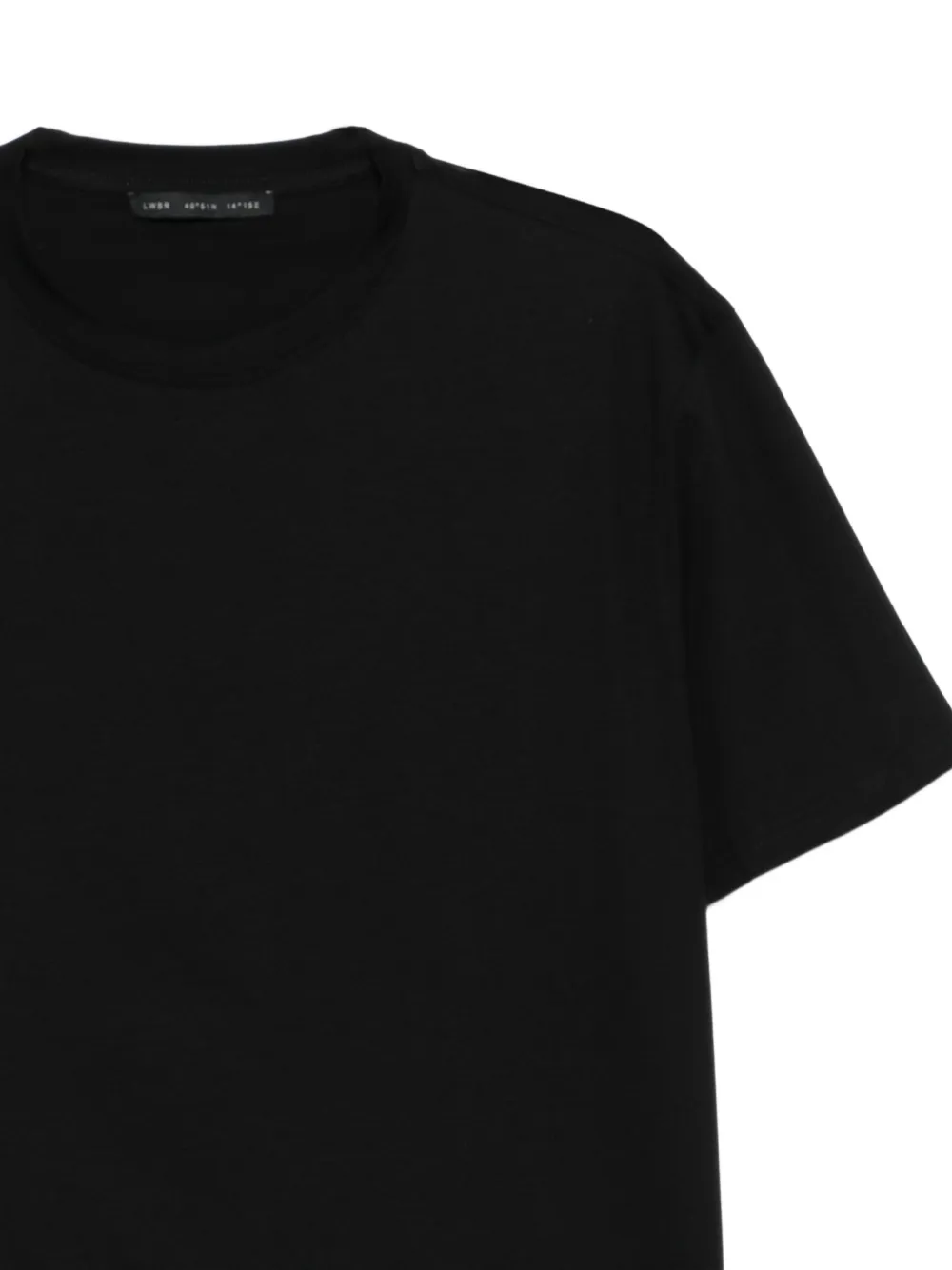 Low Brand T-shirt met korte mouwen Zwart