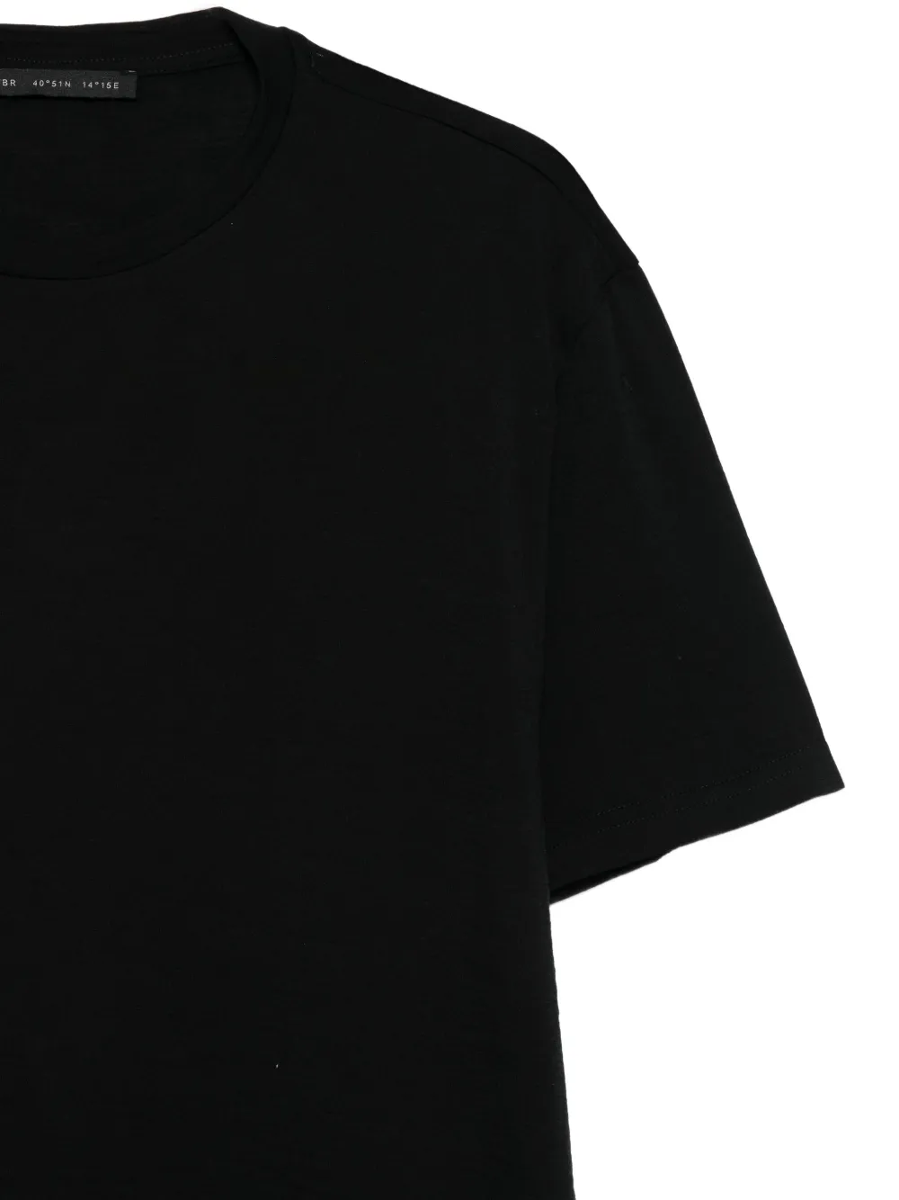 Low Brand T-shirt met korte mouwen Zwart