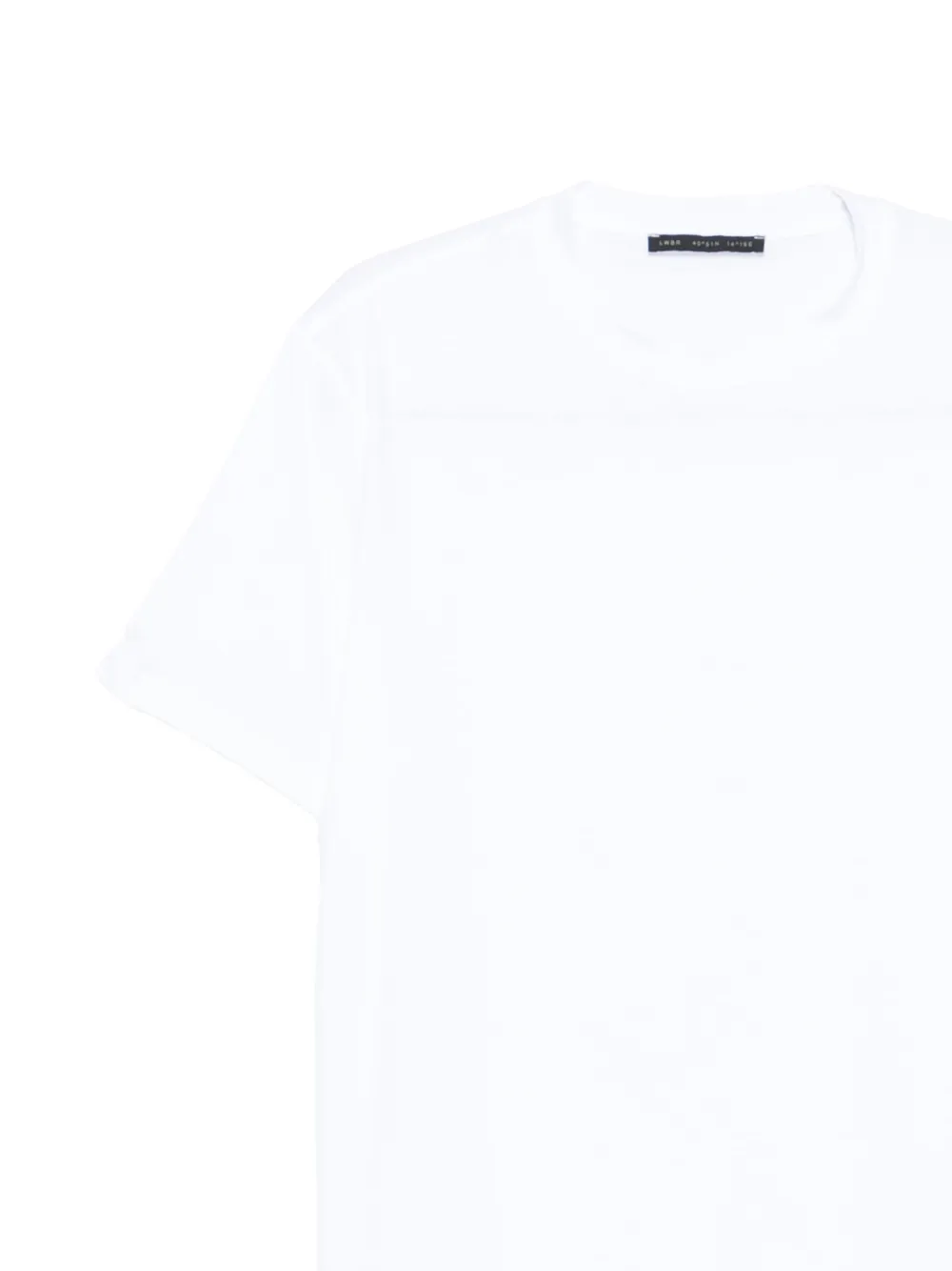 Low Brand T-shirt met ronde hals Wit